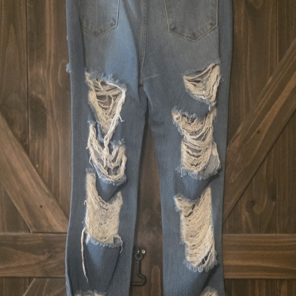 Cello Distressed Blue Jeans